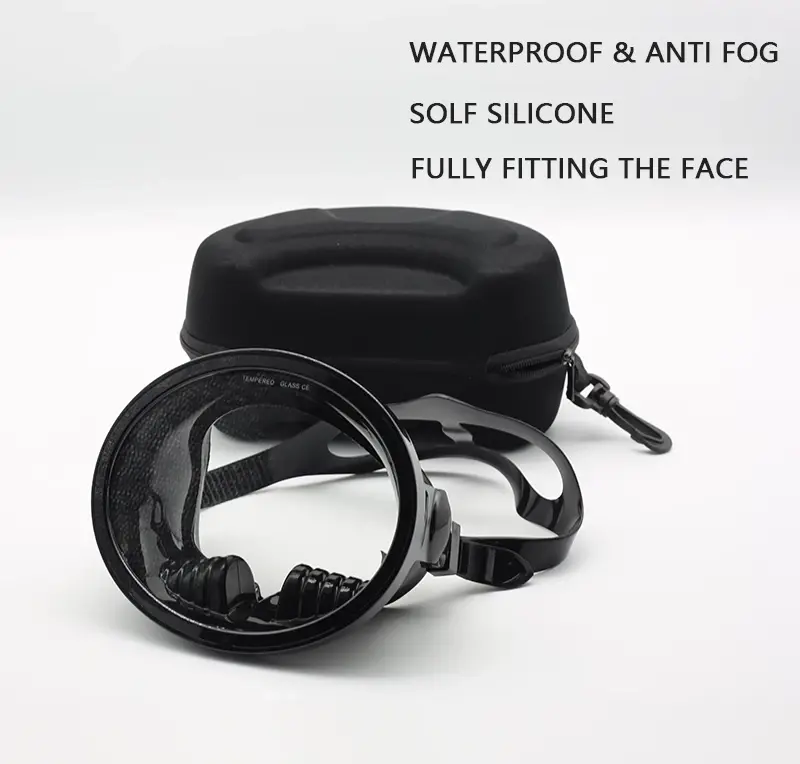 หน้ากากดําน้ำทรงกลม สีชมพู - Image 4