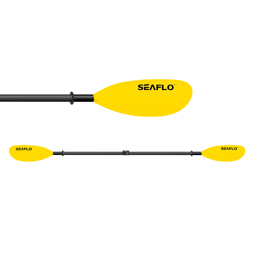 Seaflo TC10-230-A2 Adjustable Shaft Kayak Paddle - Yellow