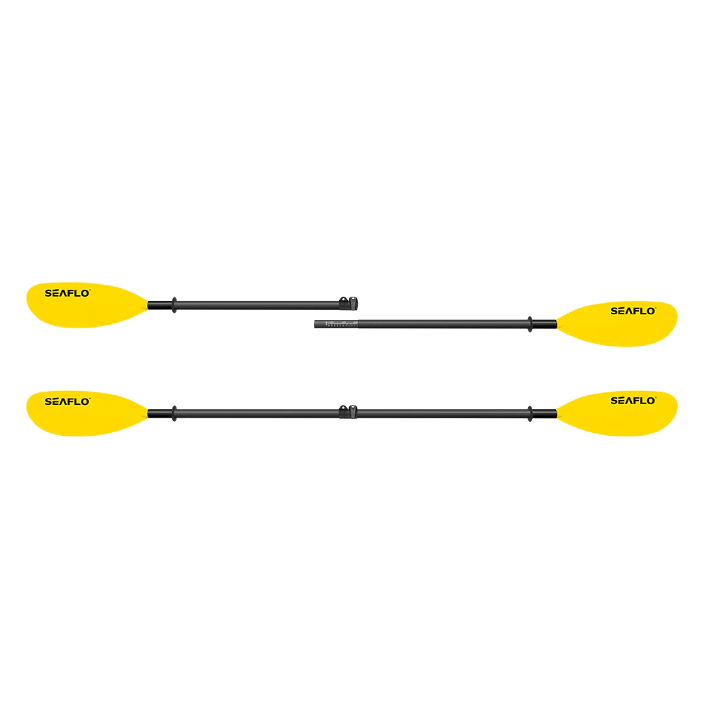 Seaflo TC10-230-A2 Adjustable Shaft Kayak Paddle - Yellow - Image 2